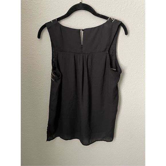 Francescas Blue Rain black Beaded Tank Medium - Picture 4 of 4